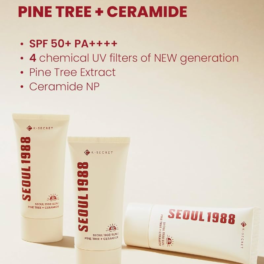 Seoul 1988 Sun: Pine Tree + Ceramide SPF50+ PA++++