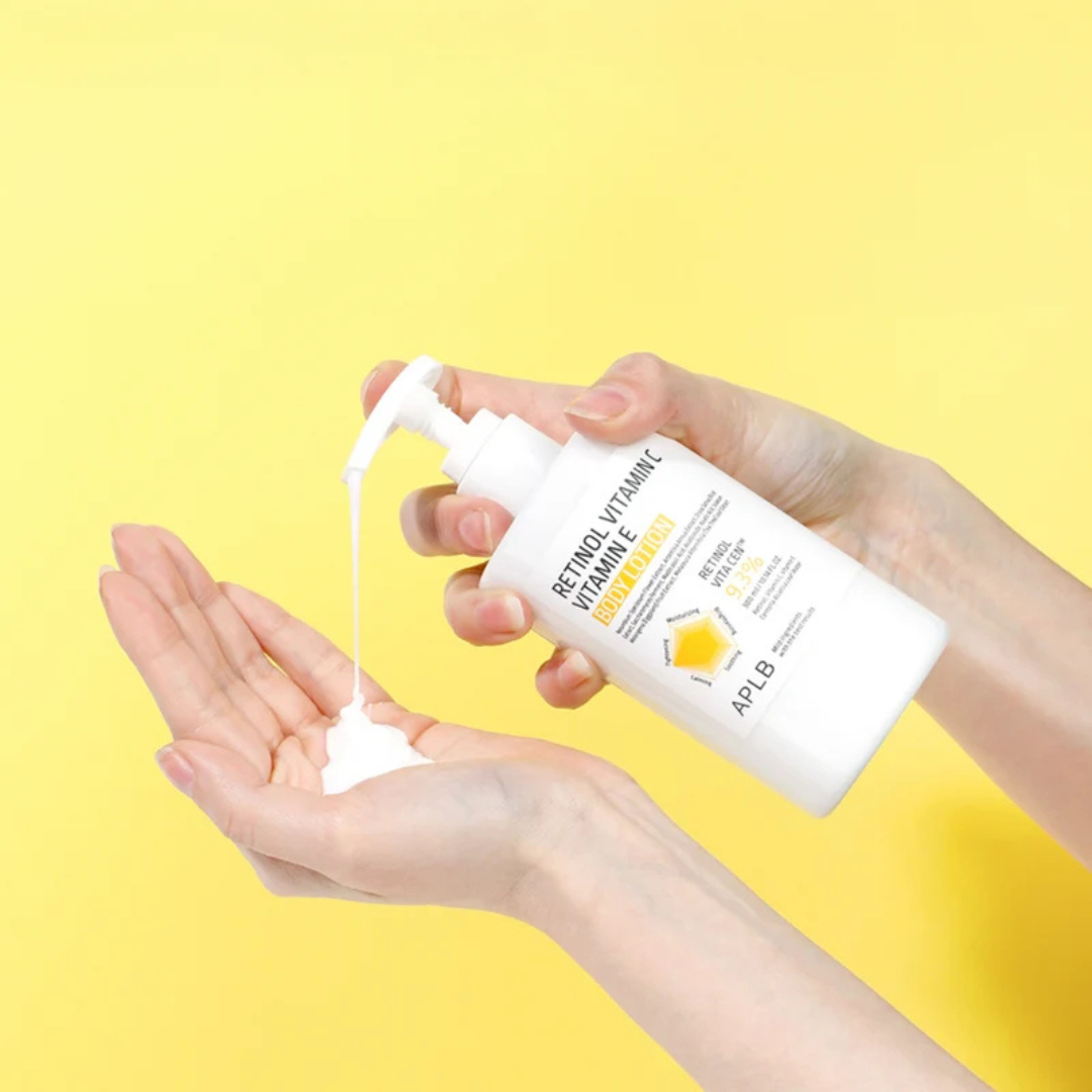 Retinol Vitamin C Vitamin E Body Lotion