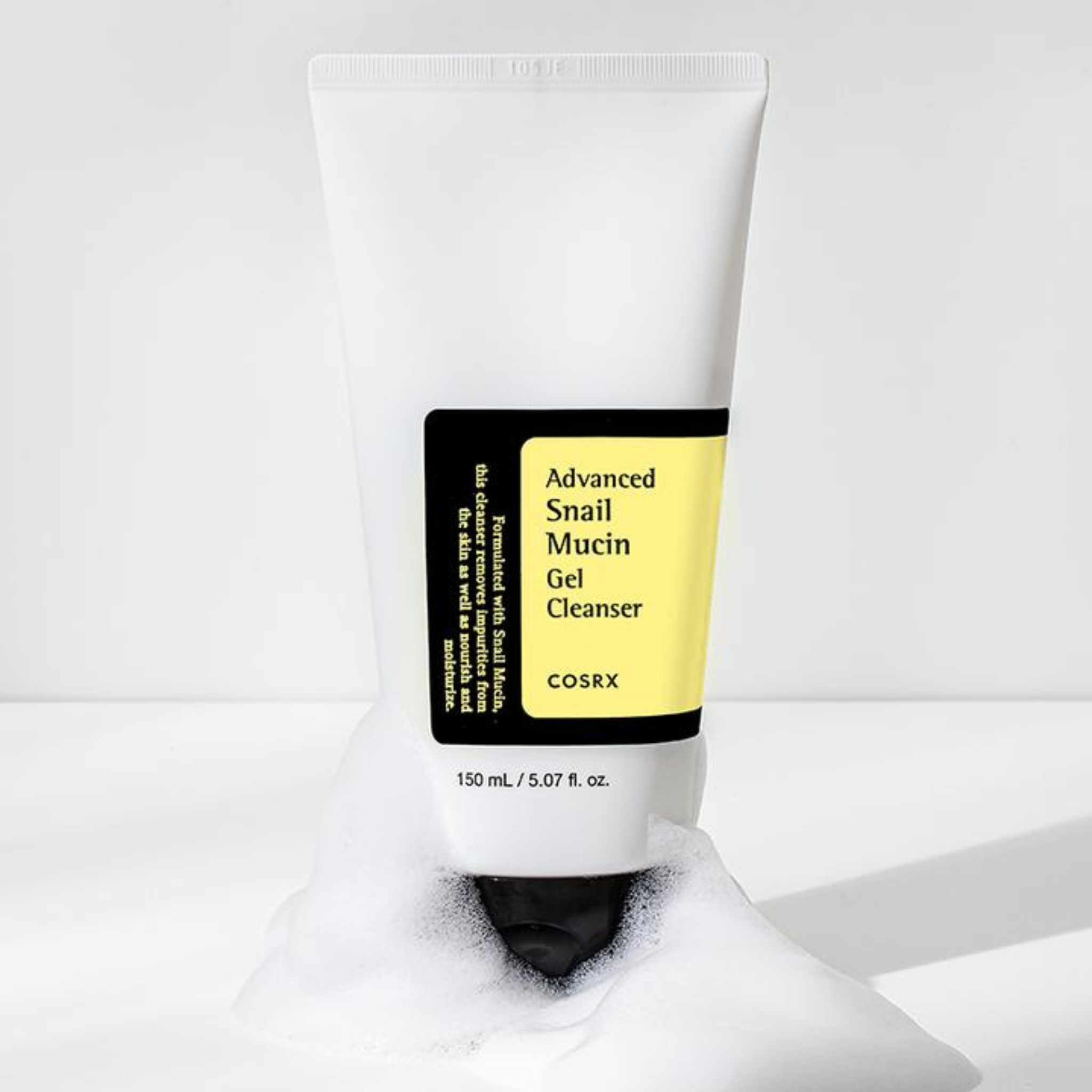 Snail mucin cleansing gel