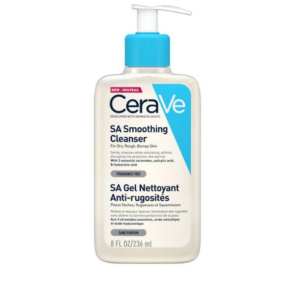Cerave Sa Gel Nettoyant Anti-rugosités