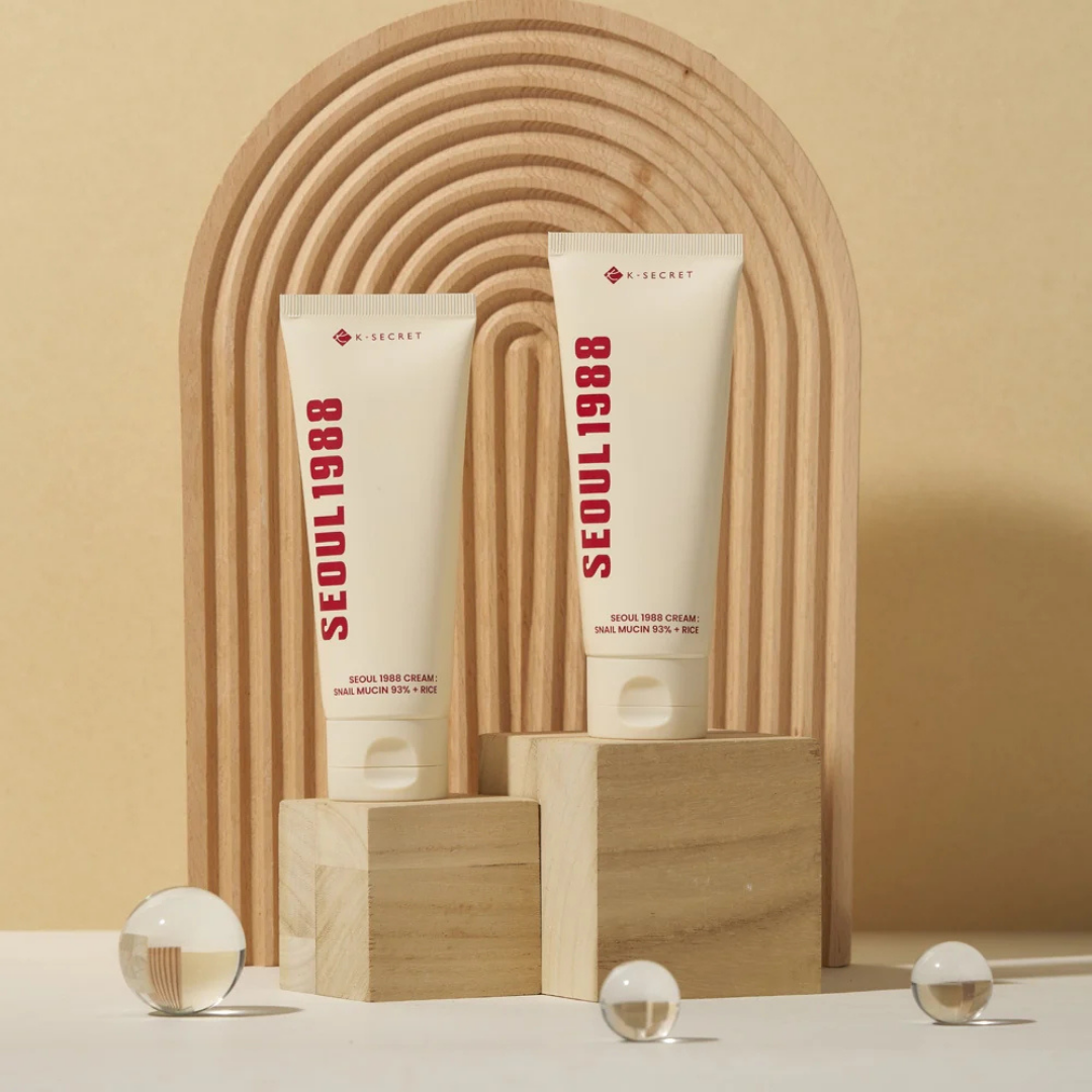 Seoul 1988 Cream : Snail Mucin 93% + Rice