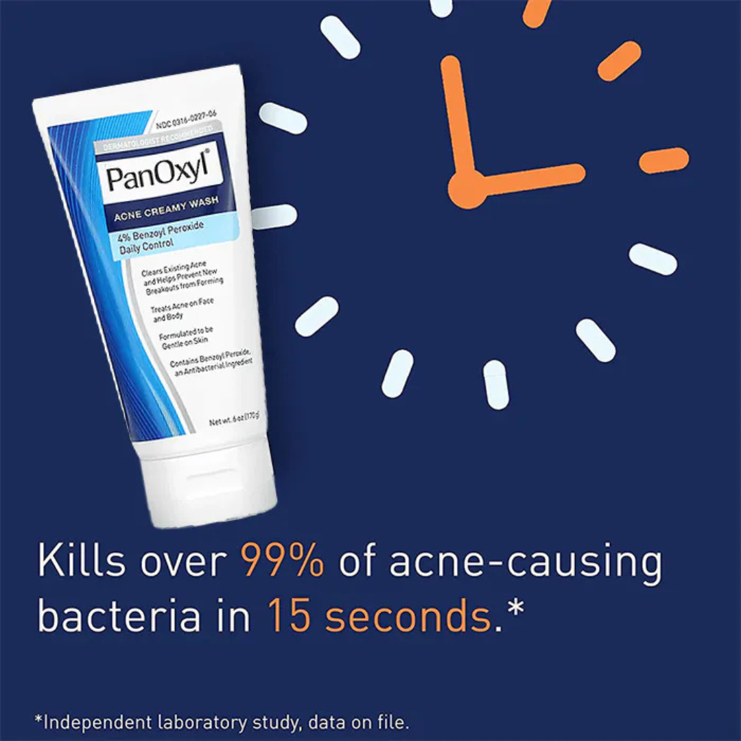 Acne Creamy Wash 4% Benzoyl Peroxide
