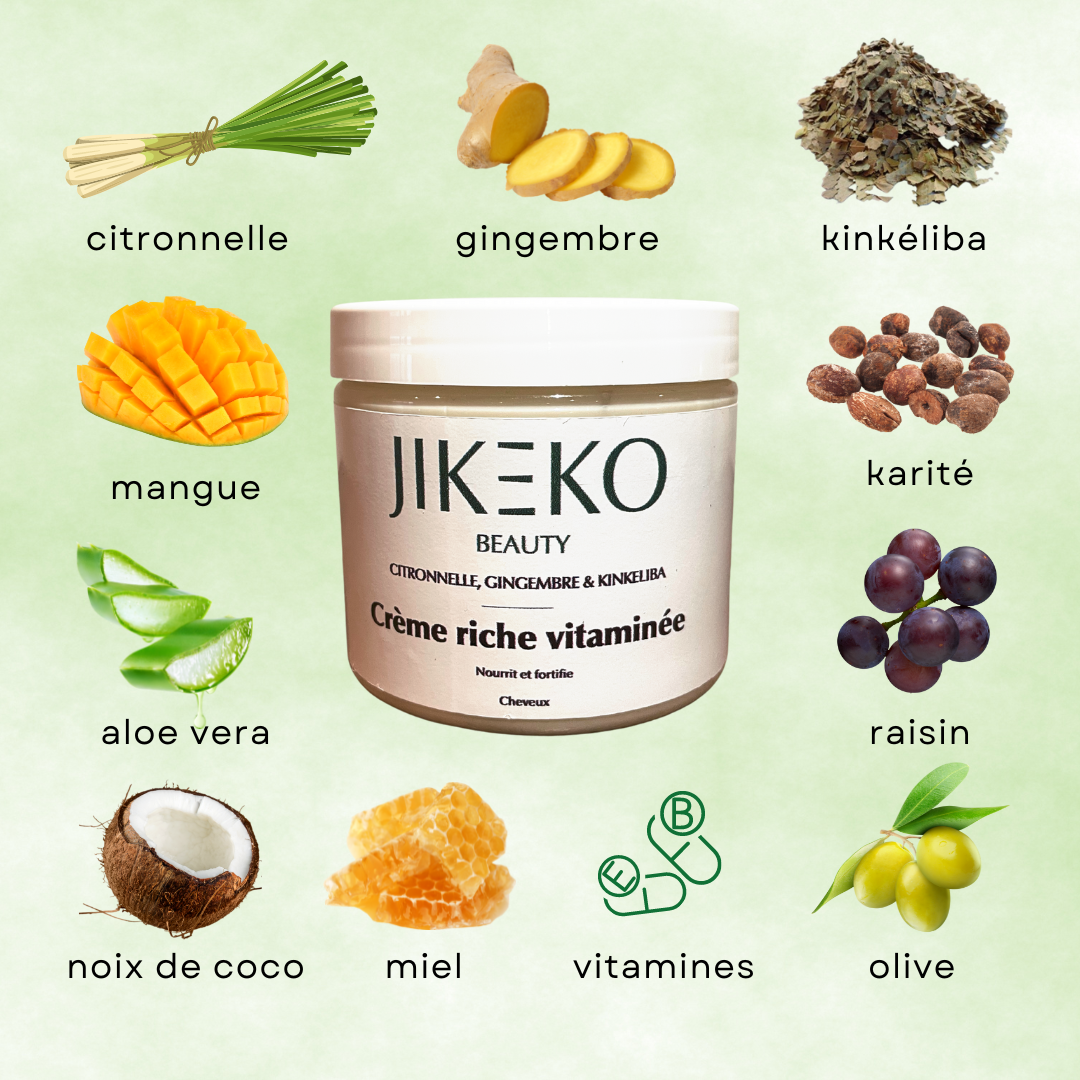 Crème riche vitaminée