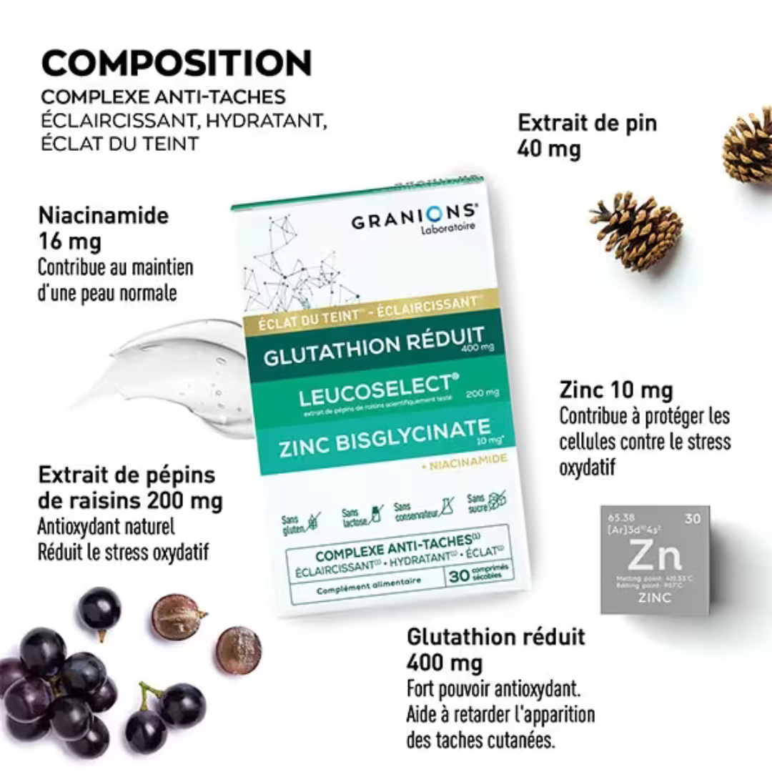 Complexe anti-taches au Glutathion