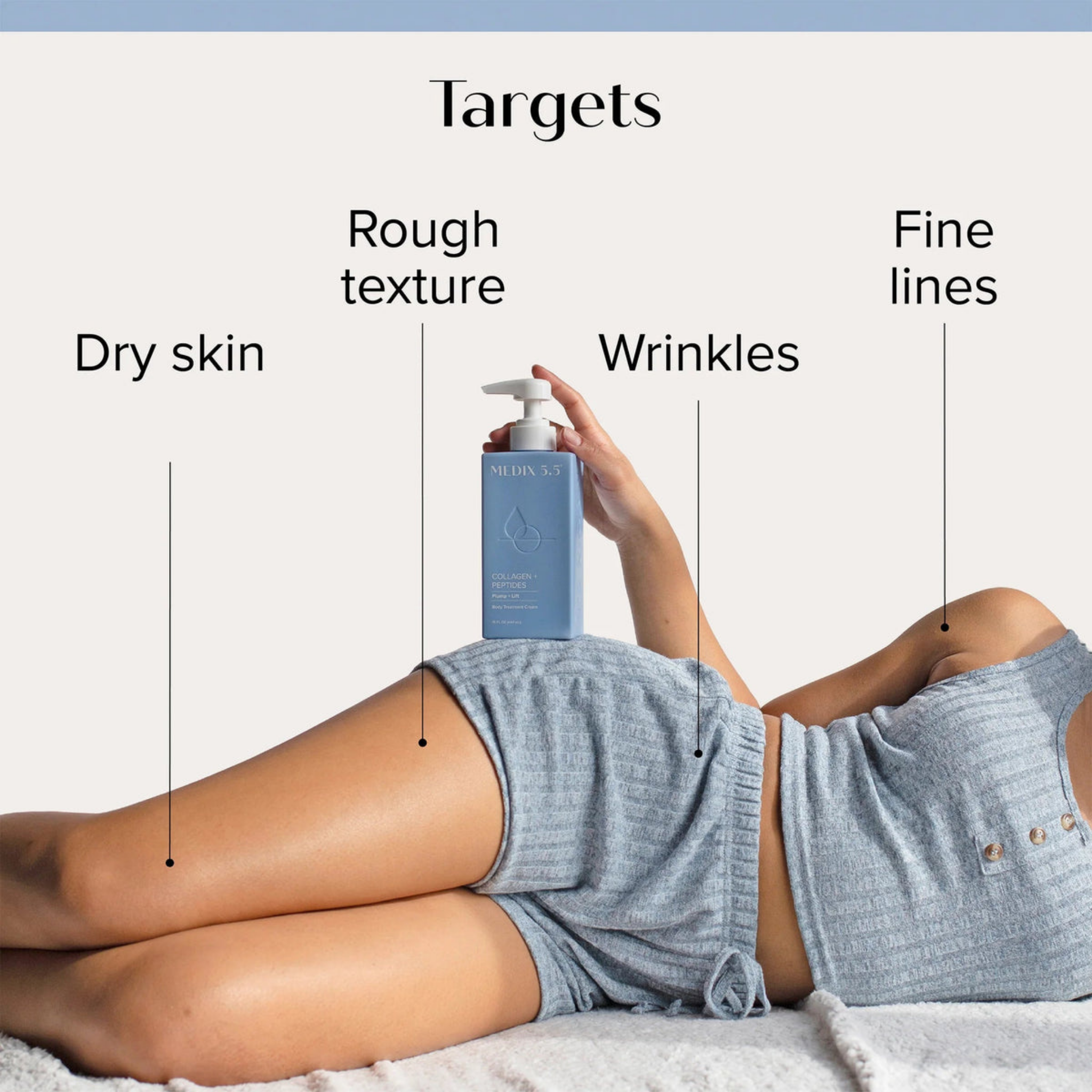 Collagen + Peptides Body Treatment Cream