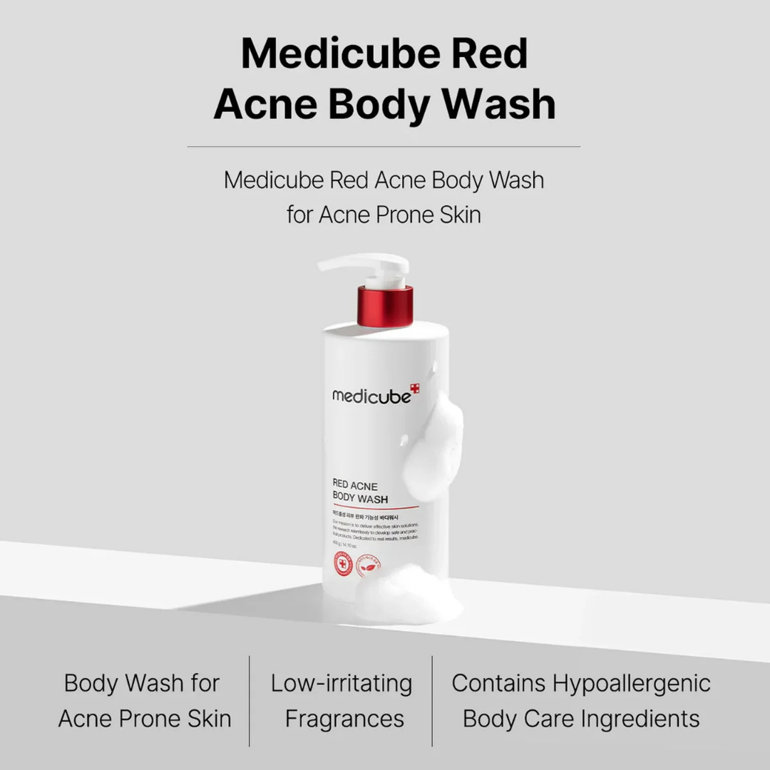 Red Acne Body Wash 2.0