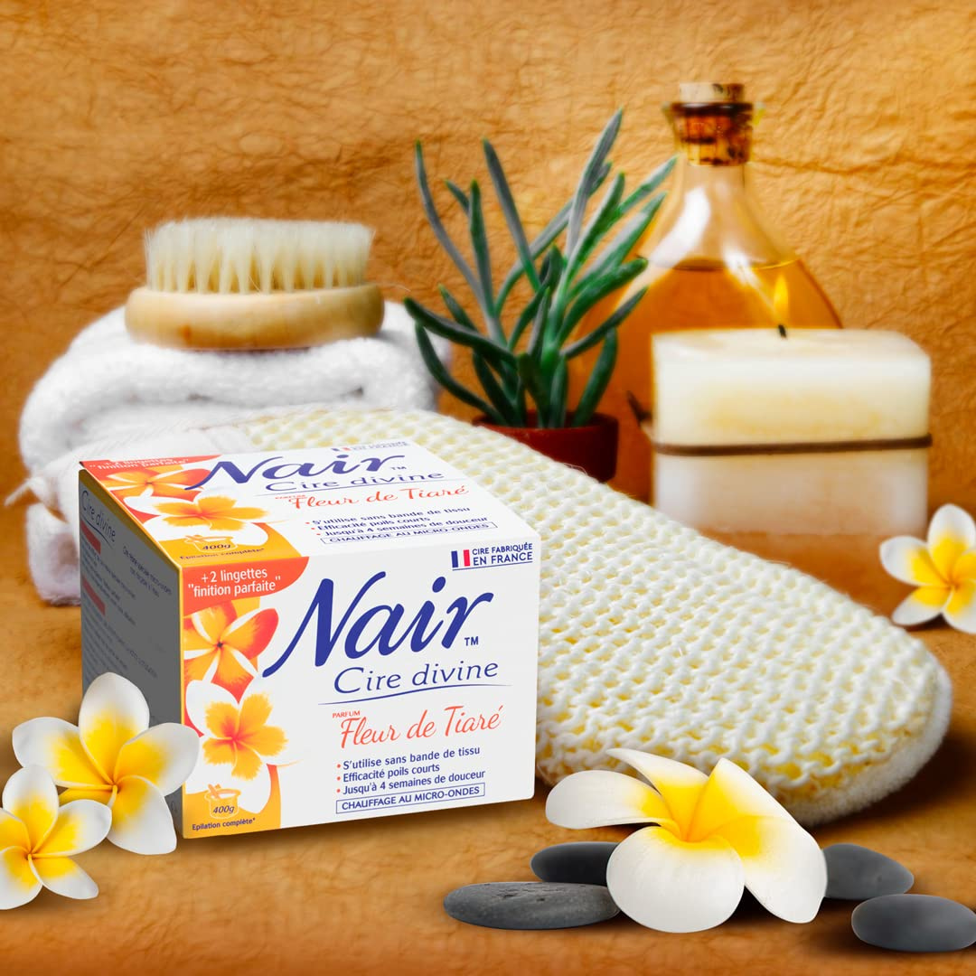 Cire Divine aux Extraits de Fleur de Tiaré