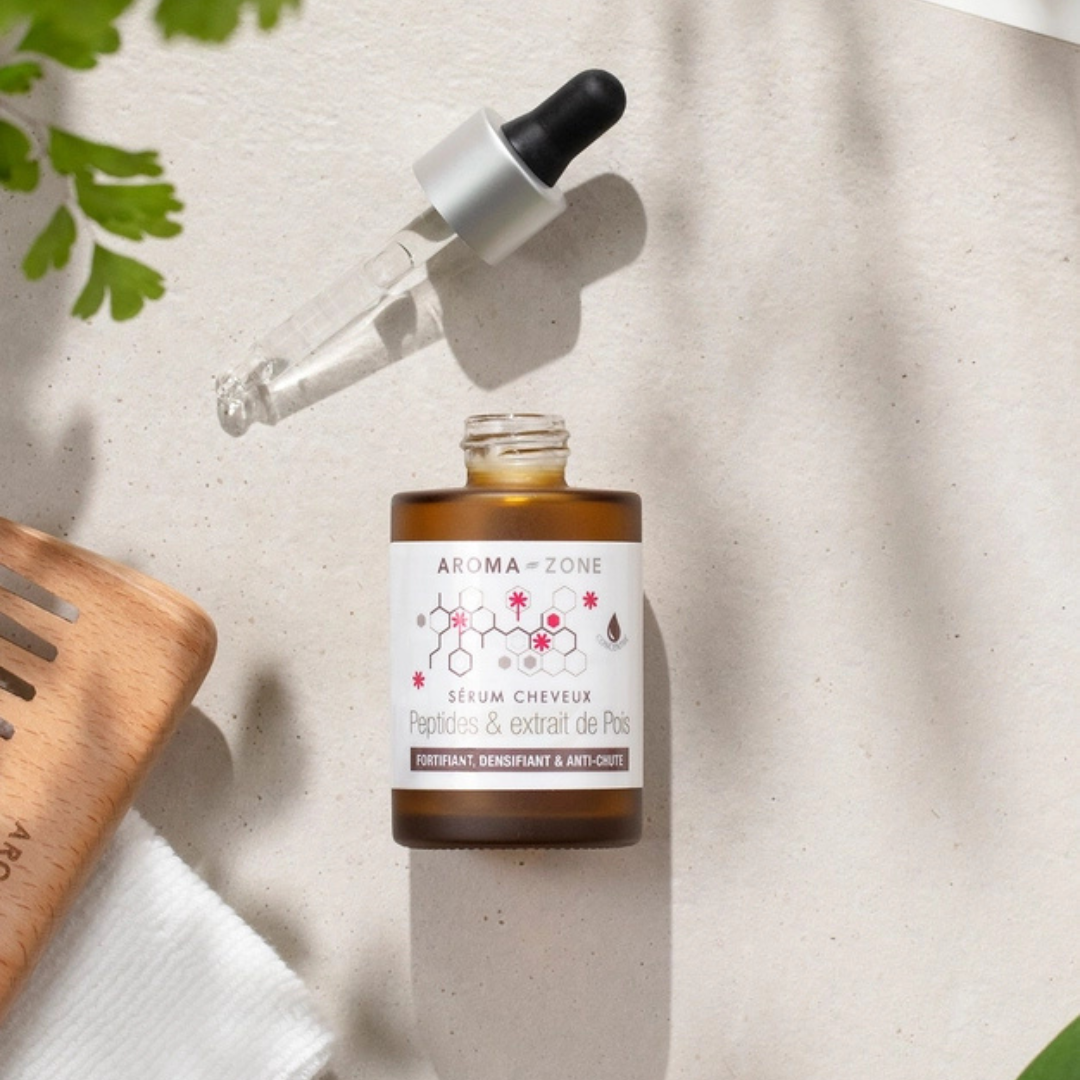 Sérum cheveux anti-chute Peptides & extrait de pois