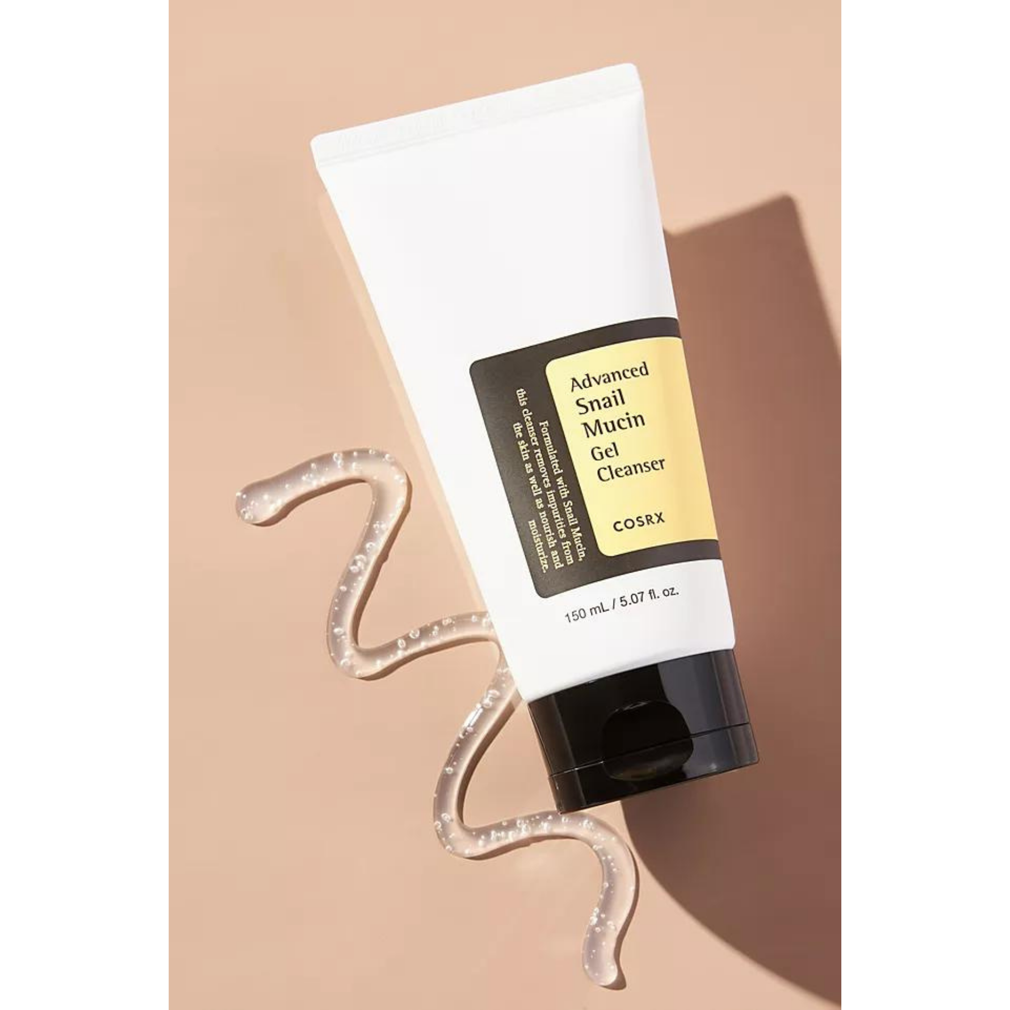 Snail mucin cleansing gel