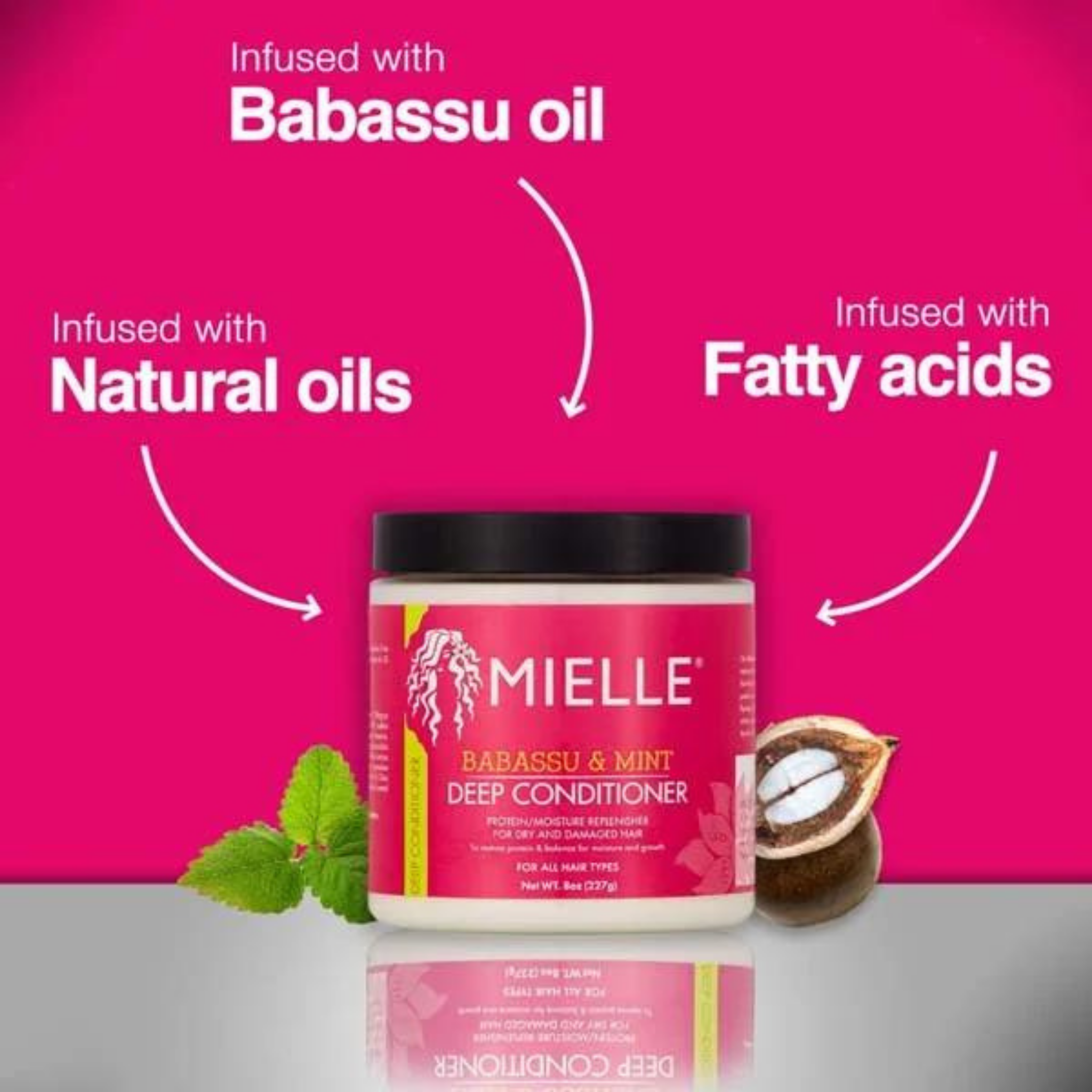 Babassu Oil & Mint Deep Conditioner