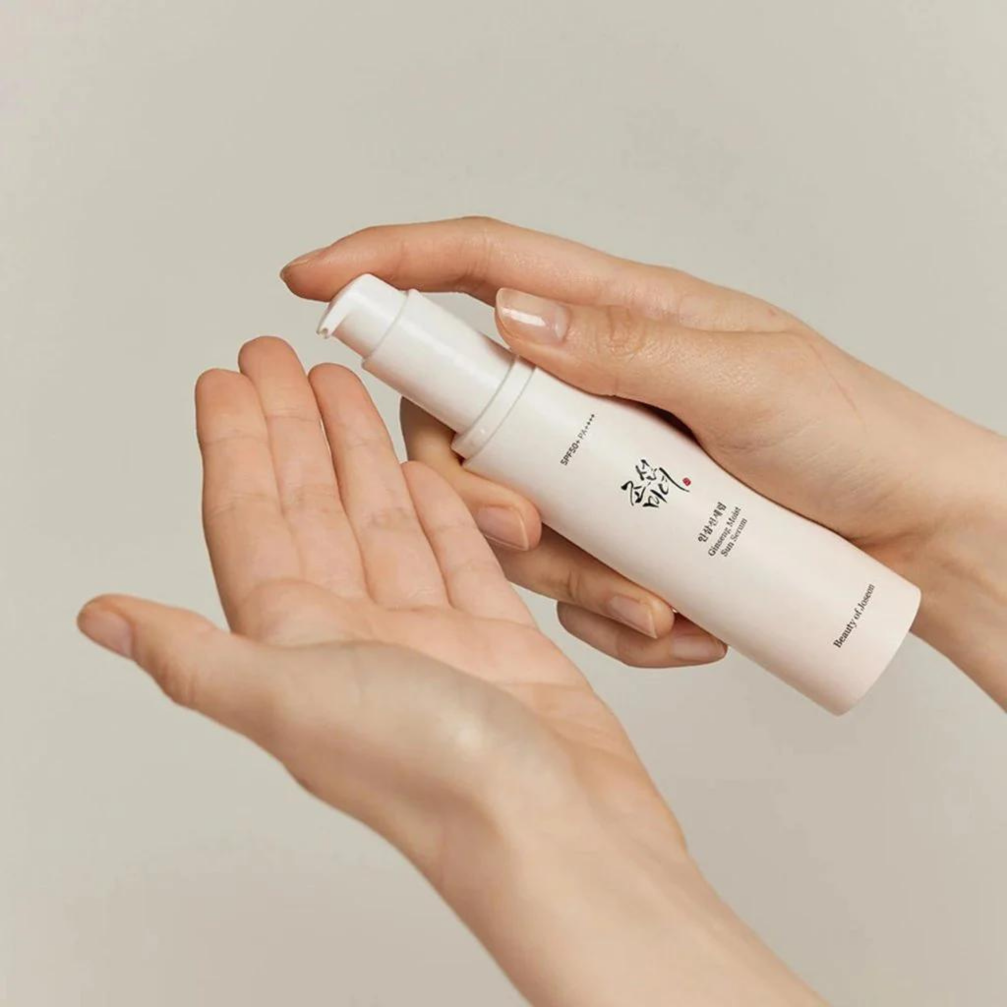 Sun serum with Ginseng and niacinamide SPF 50+