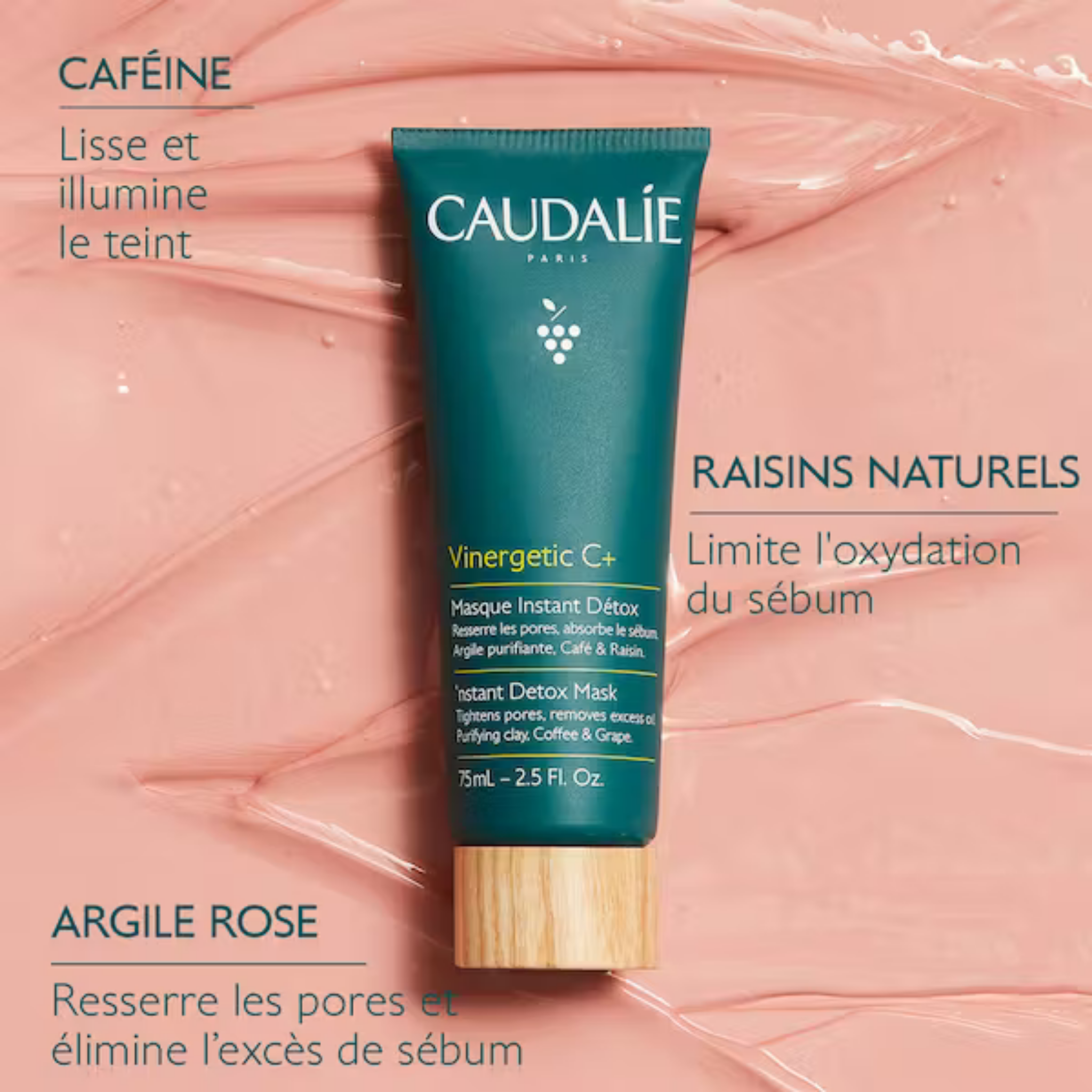 Masque Instant Détox Vinergetic C+