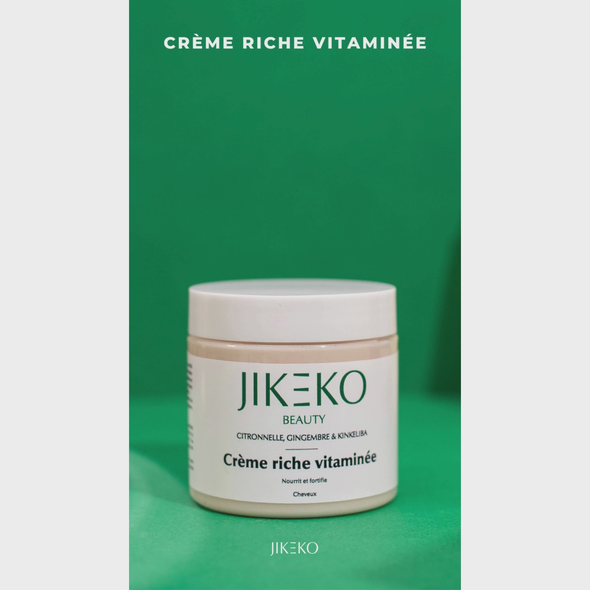Crème riche vitaminée