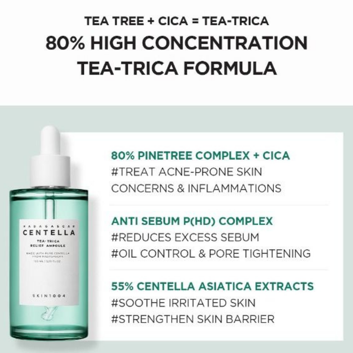 Madagascar Centella Tea-Trica Relief Ampoule