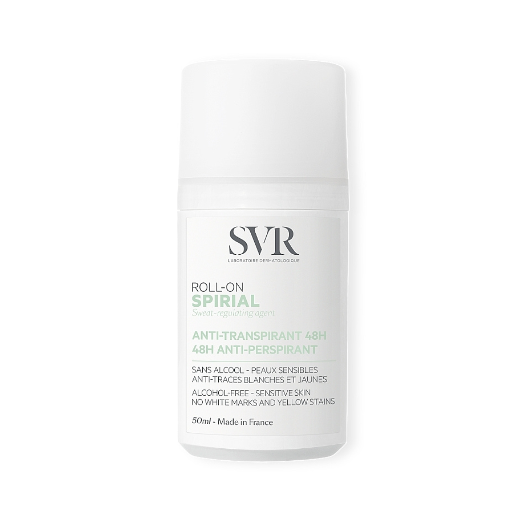 Spirial Déodorant Anti-Transparent 48h Roll-On