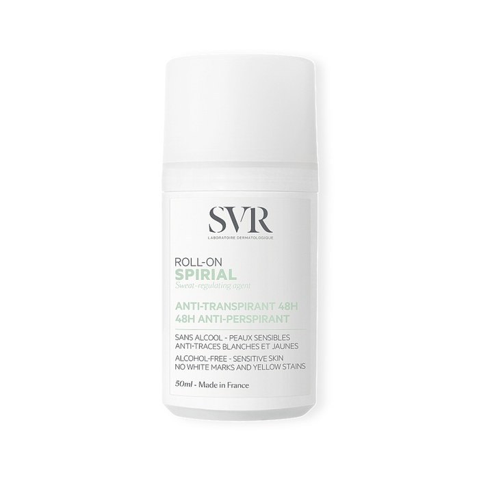Spirial Déodorant Anti-Transparent 48h Roll-On