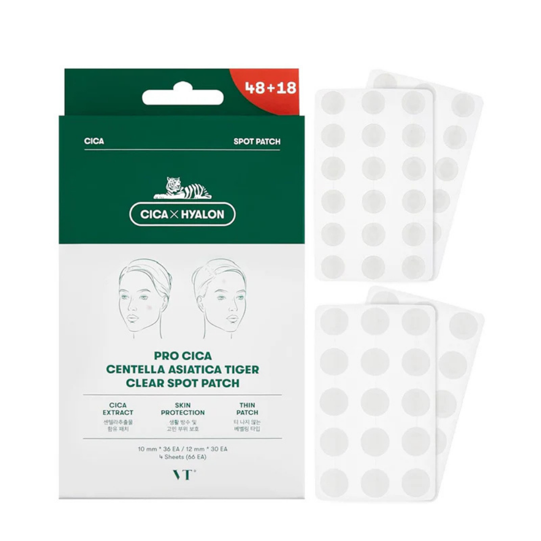 Pro Cica Centella Asiatica Tiger Clear Spot Patch