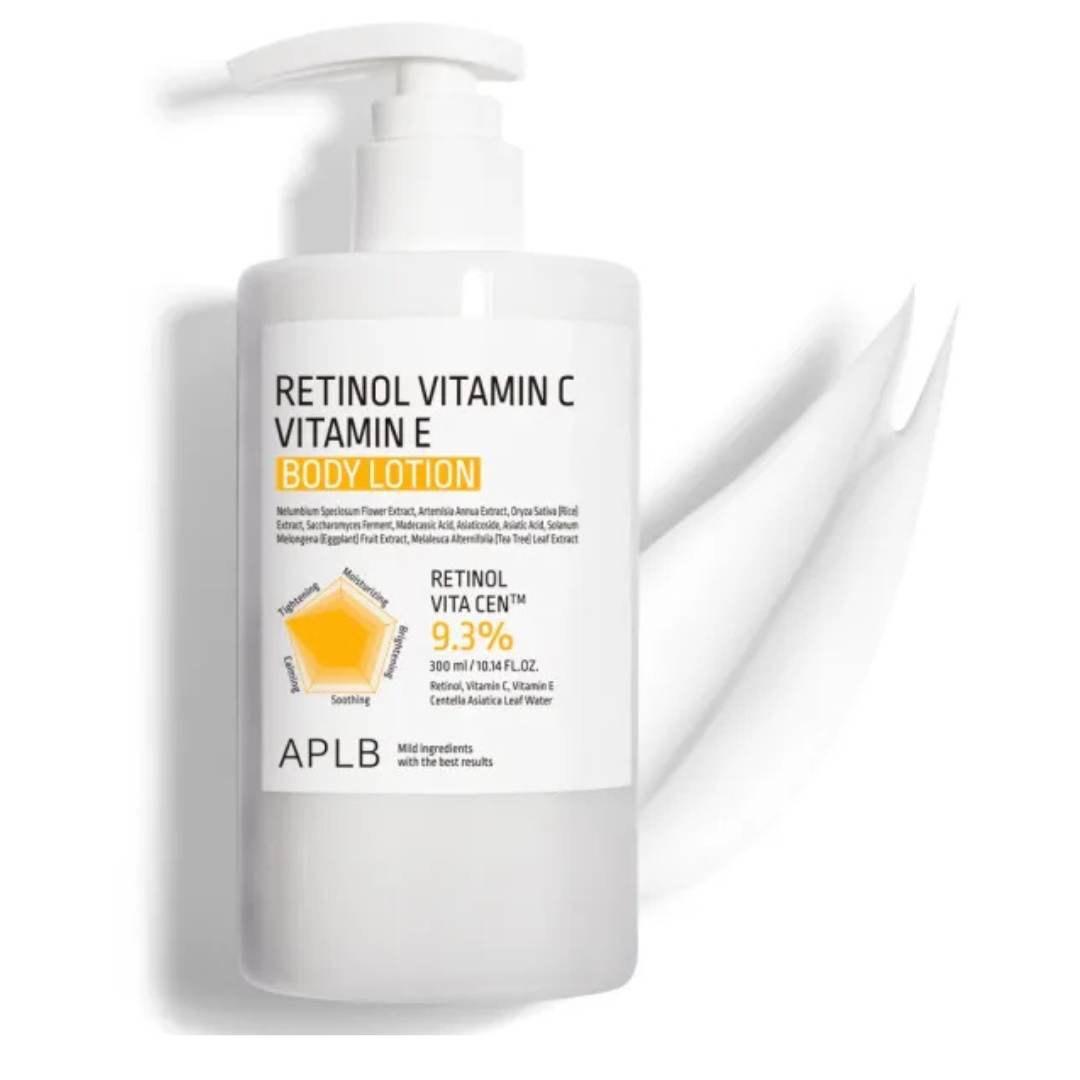Retinol Vitamin C Vitamin E Body Lotion