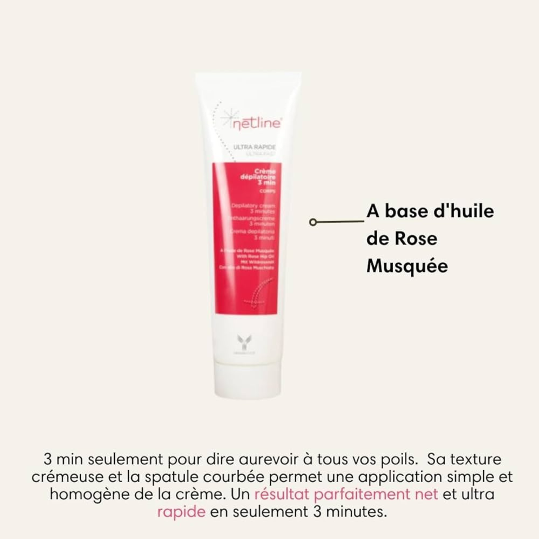 Crème Dépilatoire Corps 3 minutes