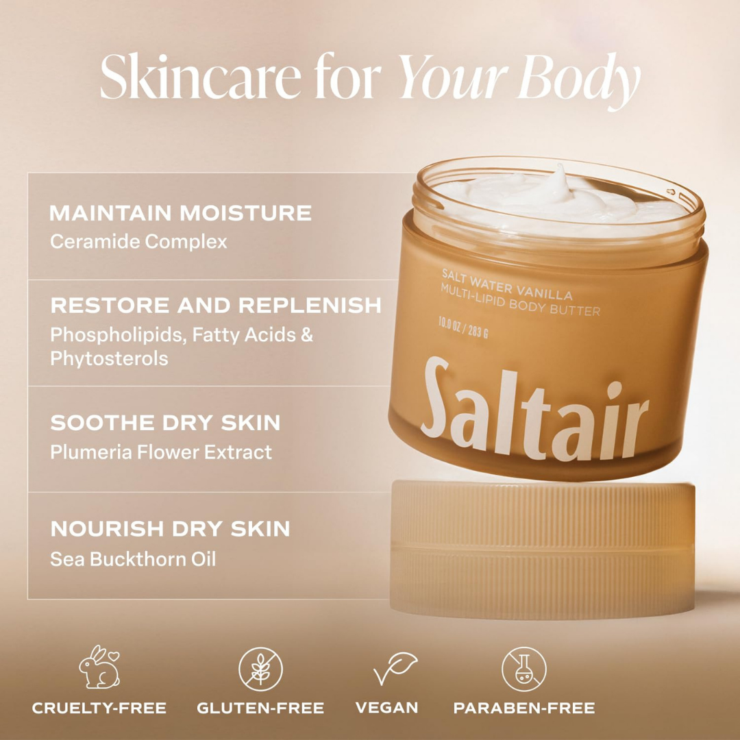 Salt Water Vanilla Multi-lipid Body Butter