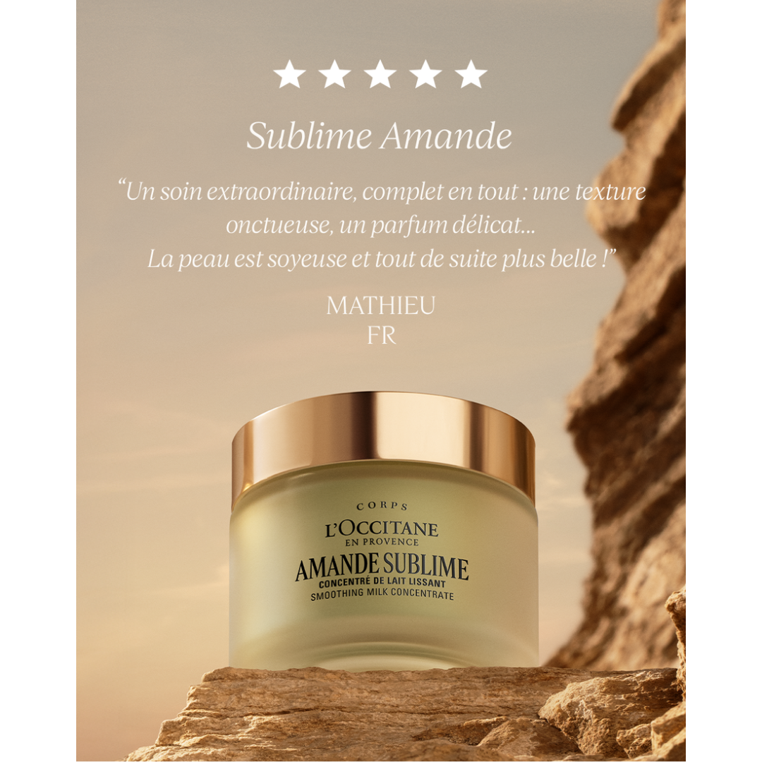 Amande Sublime Concentré de Lait Lissant