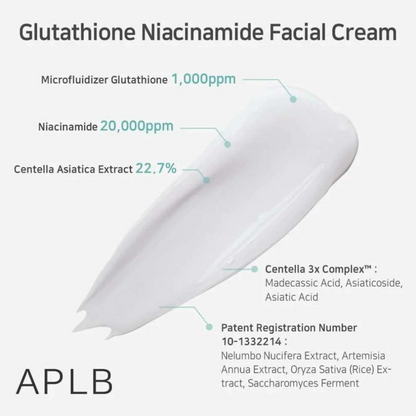 Glutathione Niacinamide Facial Cream