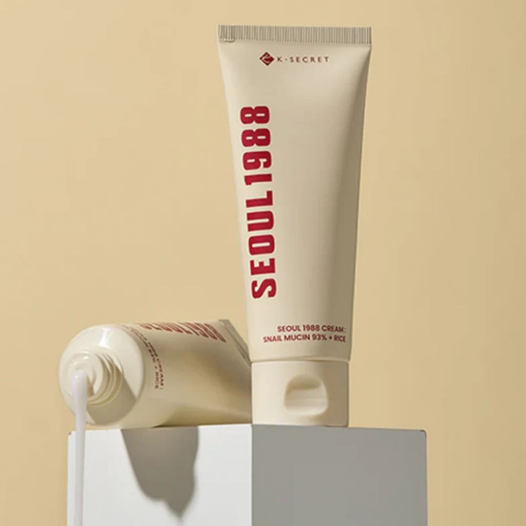 Seoul 1988 Cream : Snail Mucin 93% + Rice
