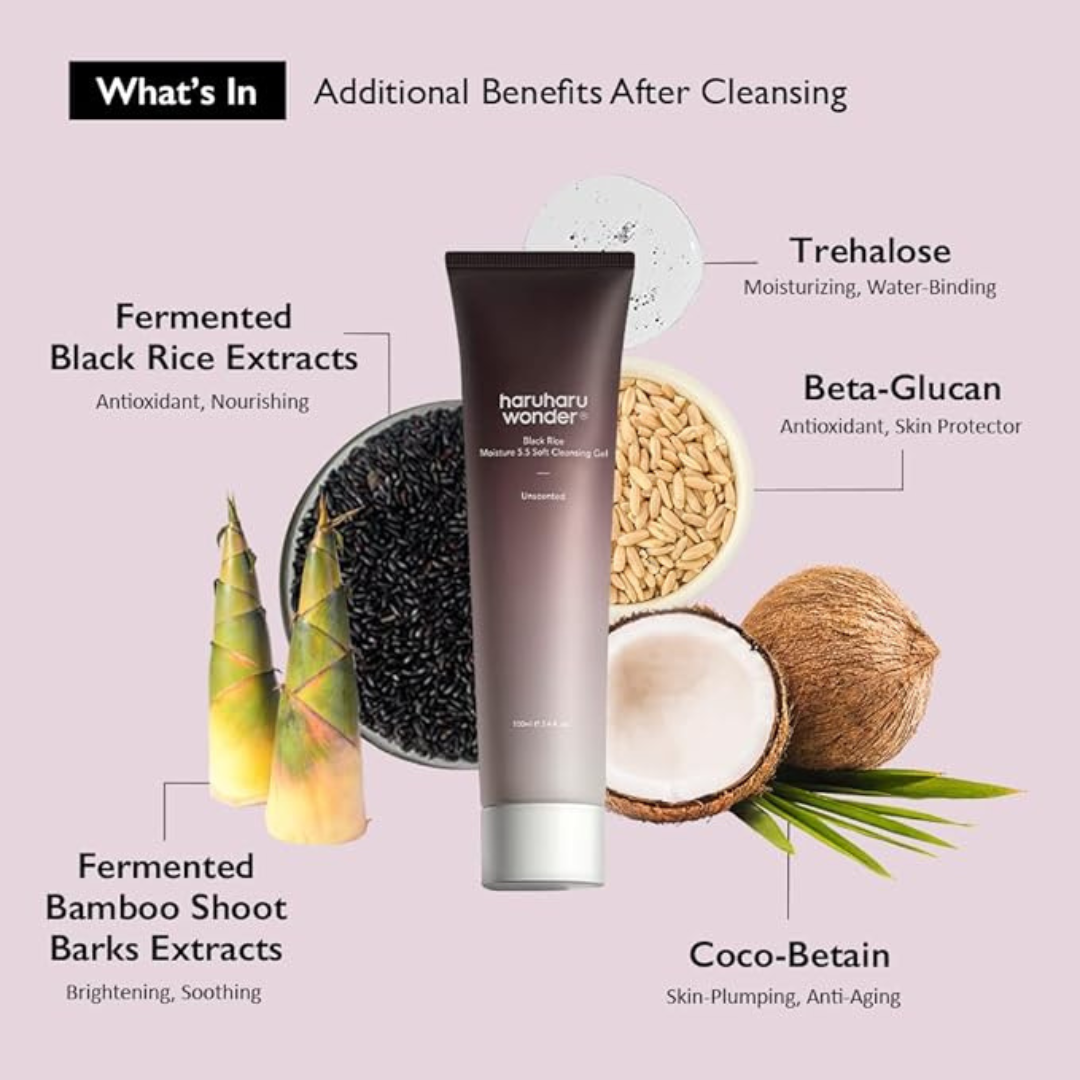 Black Rice Triple AHA Gentle Cleasing Gel