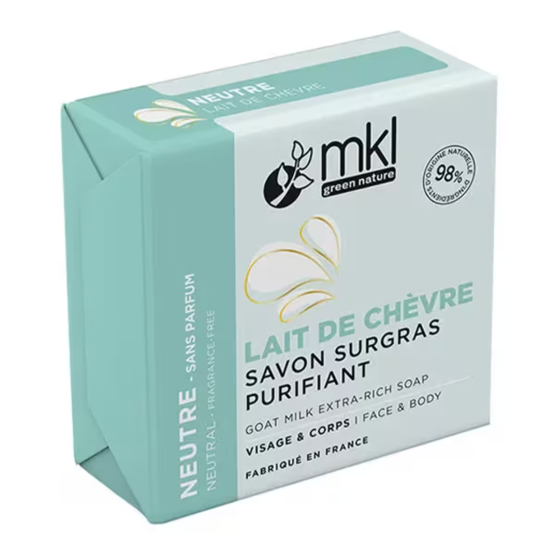 Savon au Lait de chèvre Bio Sans parfum