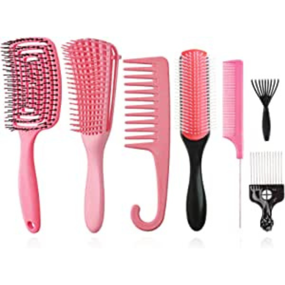 Ensemble de brosses démêlantes