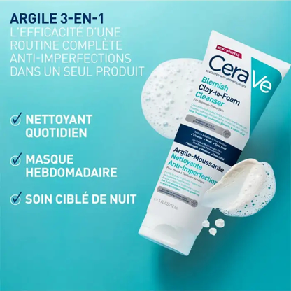 Argile-Moussante Nettoyante Anti-imperfections