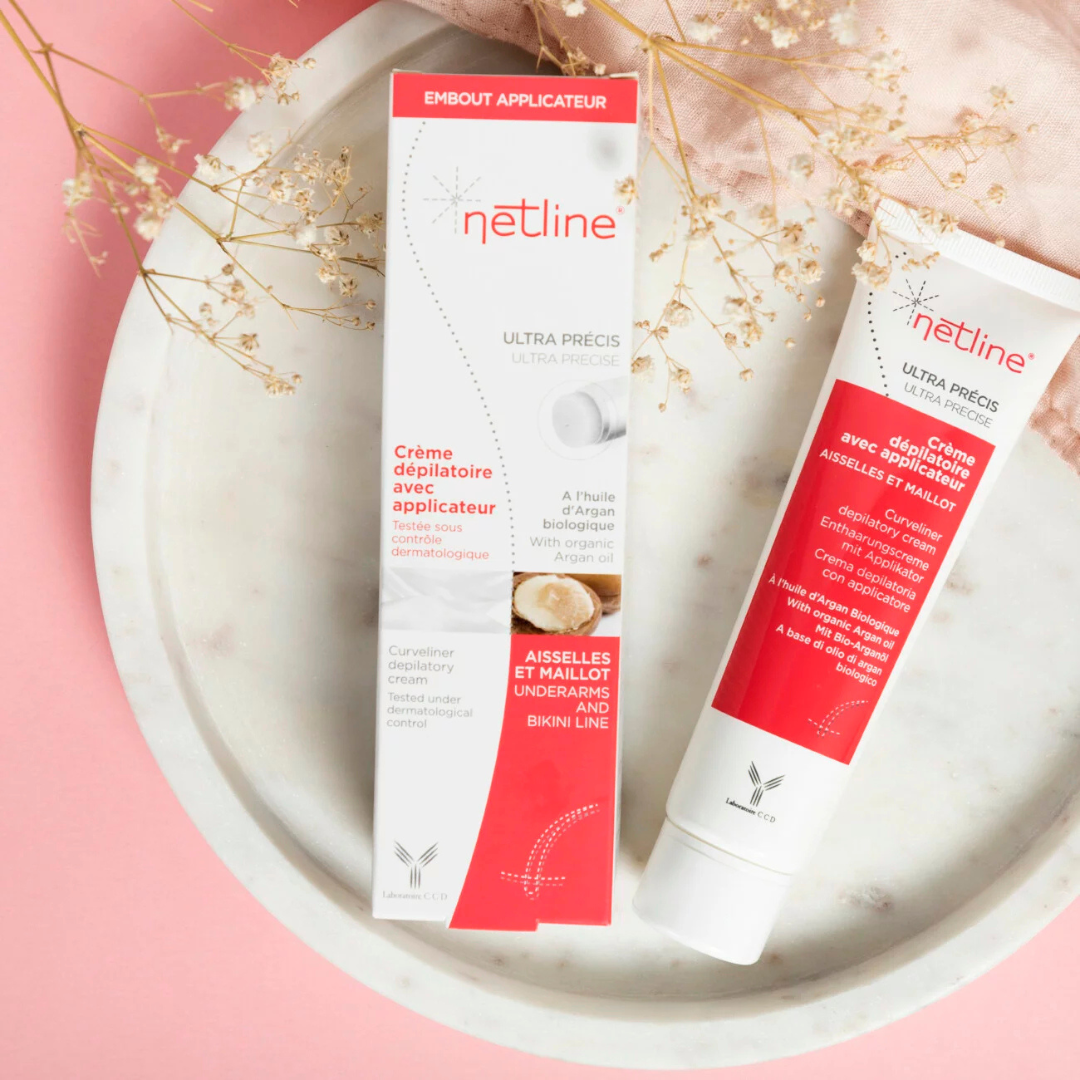 Crème dépilatoire avec applicateur