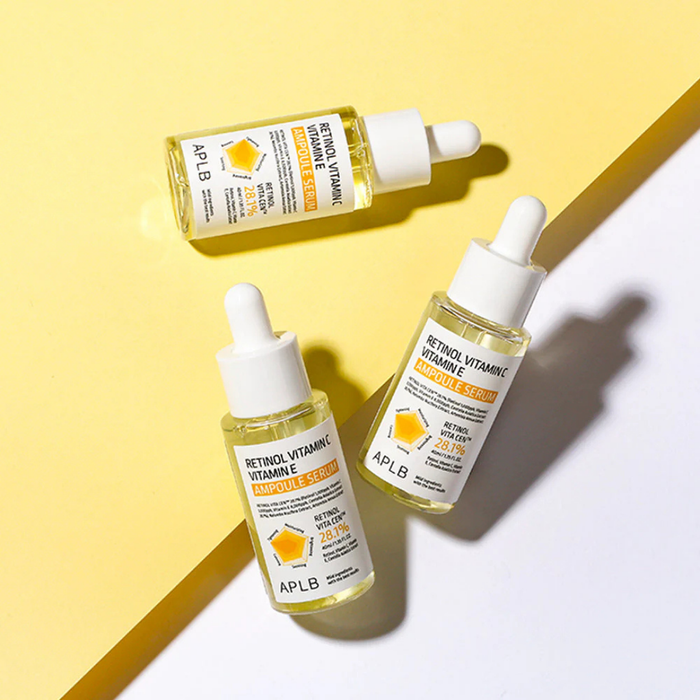 Retinol Vitamin C Vitamin E Ampoule Serum
