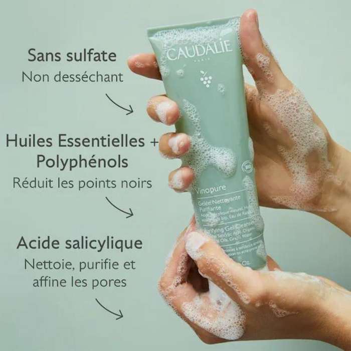 Gelée Nettoyante Purifiante Vinopure