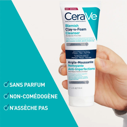 Argile-Moussante Nettoyante Anti-imperfections