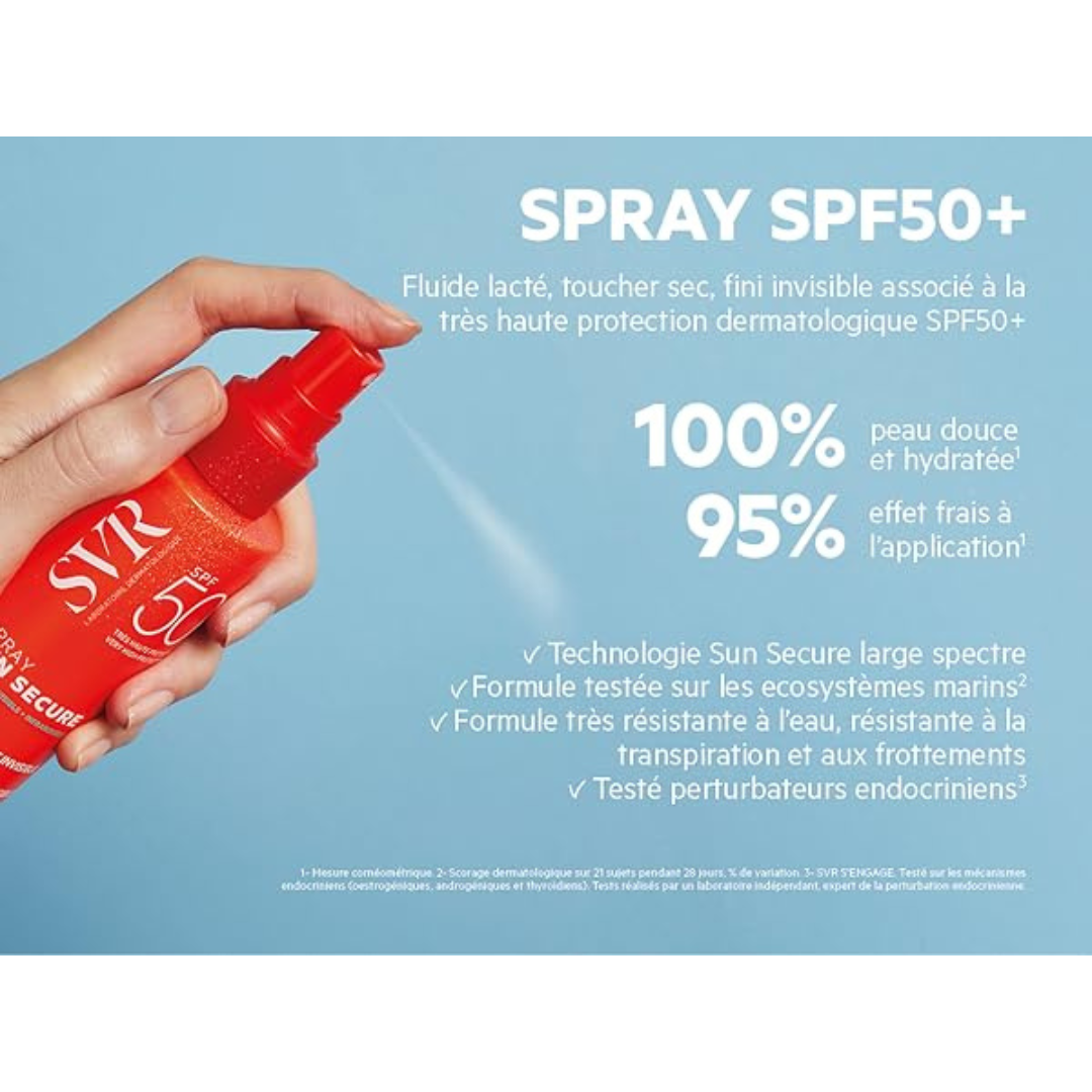 Sun Secure Spray Solaire Hydratant Invisible SPF50+
