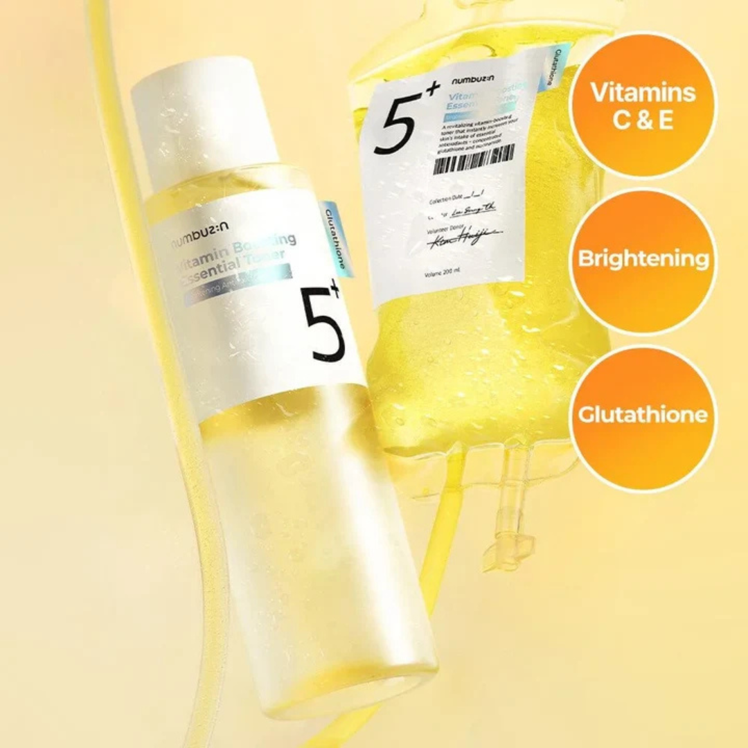 No.5+ Glutathione Vitamin Boosting Essential Toner