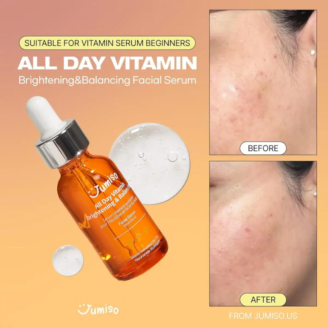 All day Vitamin Brightening &amp; Balancing Facial Serum