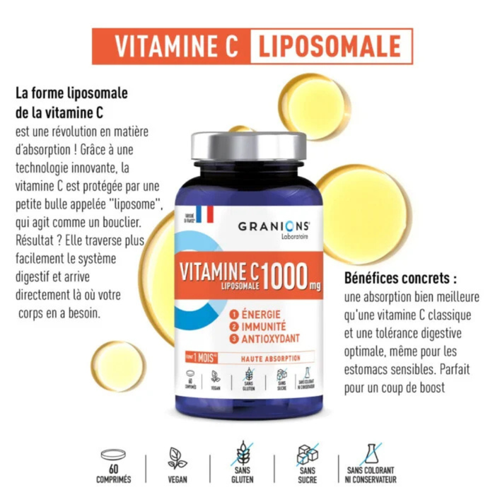 Vitamine C Liposomale 1000mg
