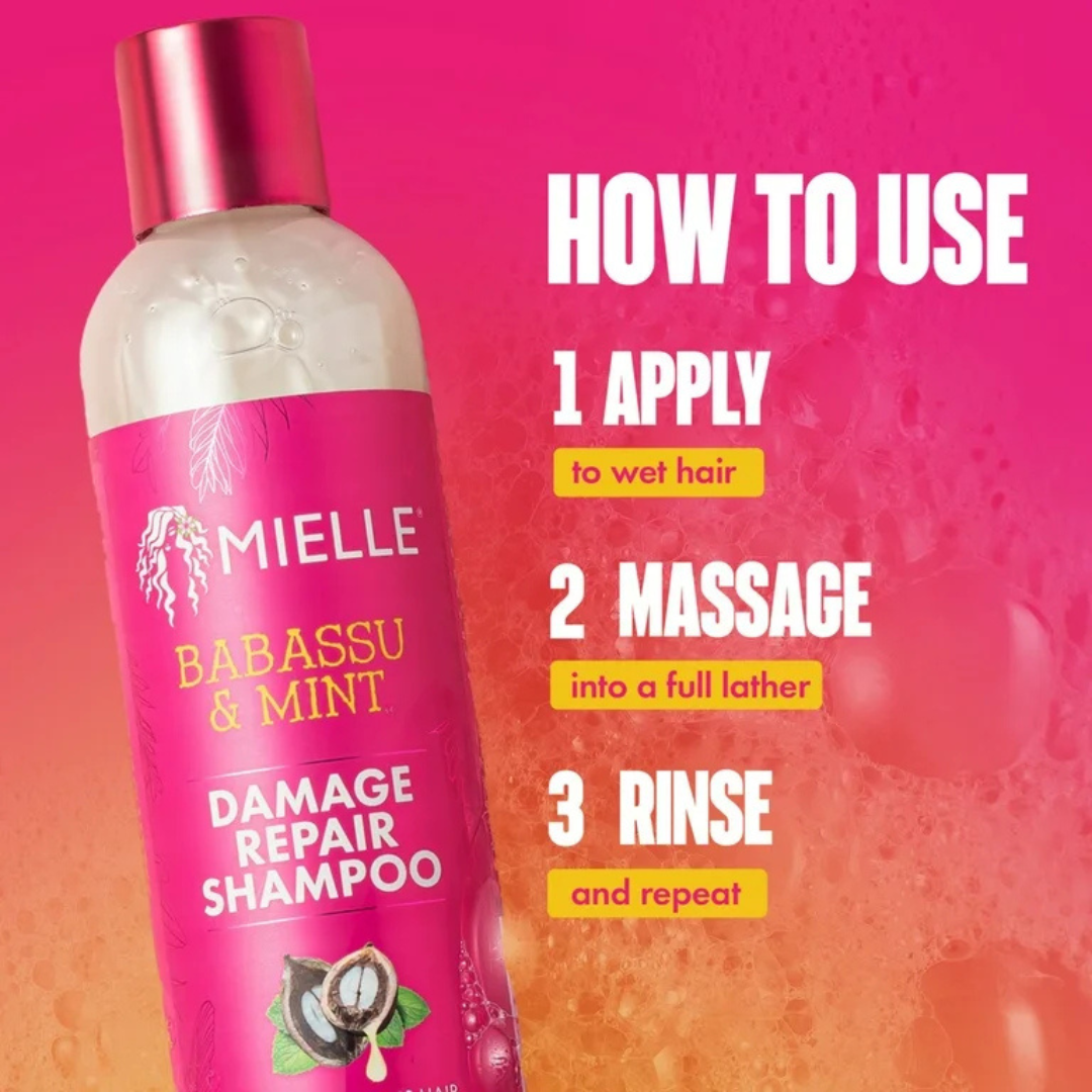 Babassu &amp; Mint Damage Repair Shampoo