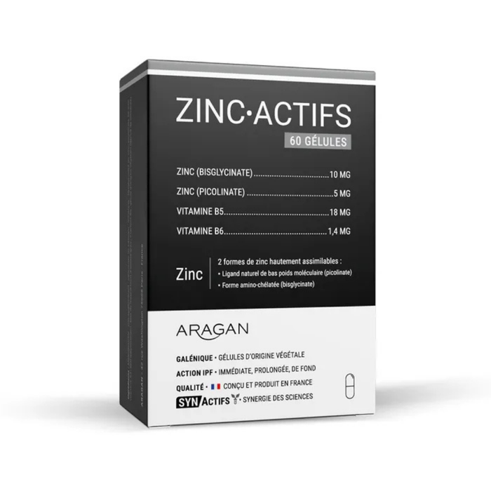 Synactifs Zincactifs Immunité & Peau