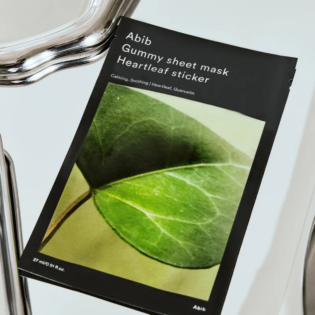 Gummy Sheet Mask Heartleaf Sticker
