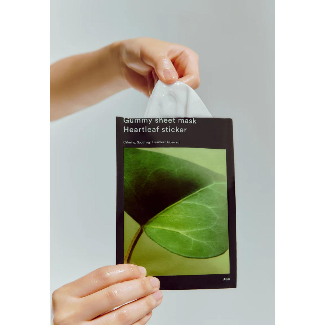 Gummy Sheet Mask Heartleaf Sticker