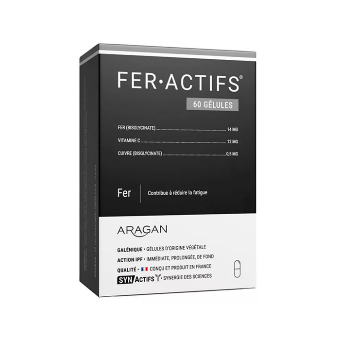 Synactifs Feractifs Anti-Fatigue Fer + Vitamine C