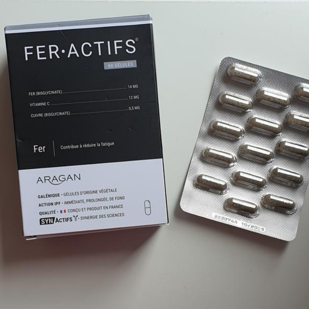 Synactifs Feractifs Anti-Fatigue Fer + Vitamine C