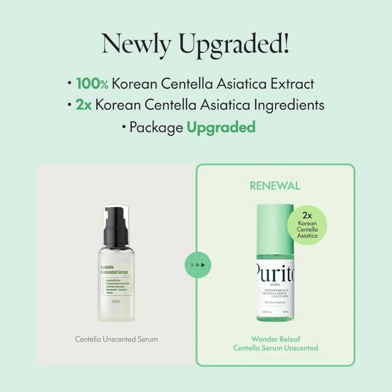 Wonder Releaf Centella Serum Unscented