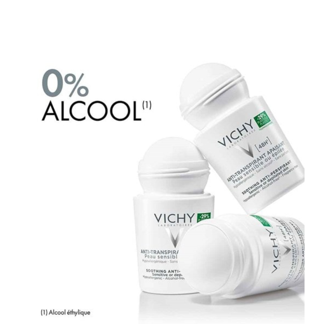 Déodorant Anti-transpirant 48H Peau sensible ou épilée