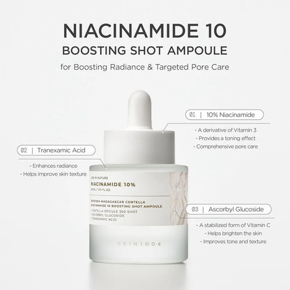 Madagascar Centella Niacinamide 10 Boosting Shot Ampoule