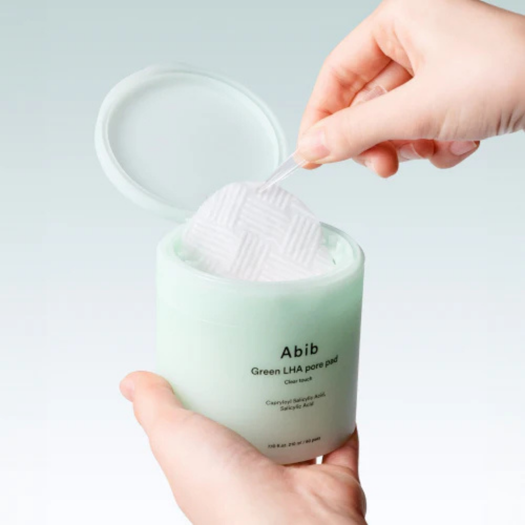 Green LHA Pore Pad Clear Touch