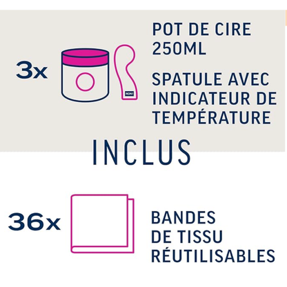 Pure Cire Chaude au Sucre et Vanille